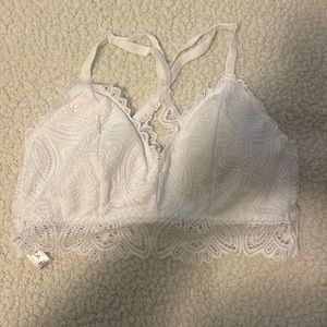 Nautica white lace bralette